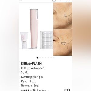 Dermaflash 2.0 Facial Exfoliate Device NIB